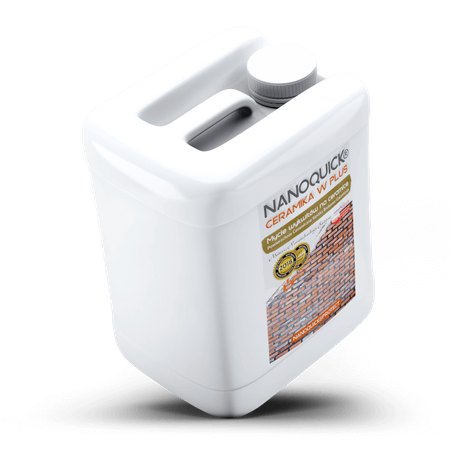 Washing of efflorescence and cleaning of W Plus 5L