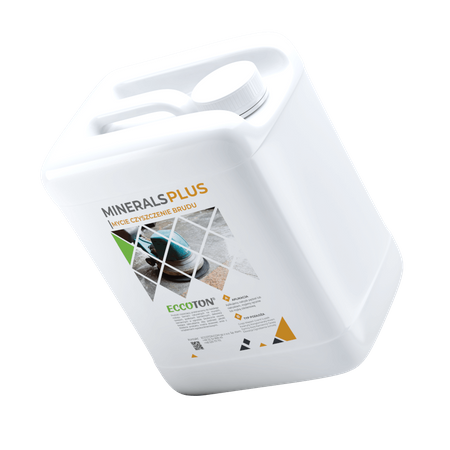 Mycie kamieni elewacji nagrobków Minerals Plus 20L