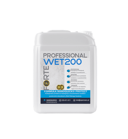 Profesjonalny Efekt Mokrego Kamienia NQ Wet 200-5L